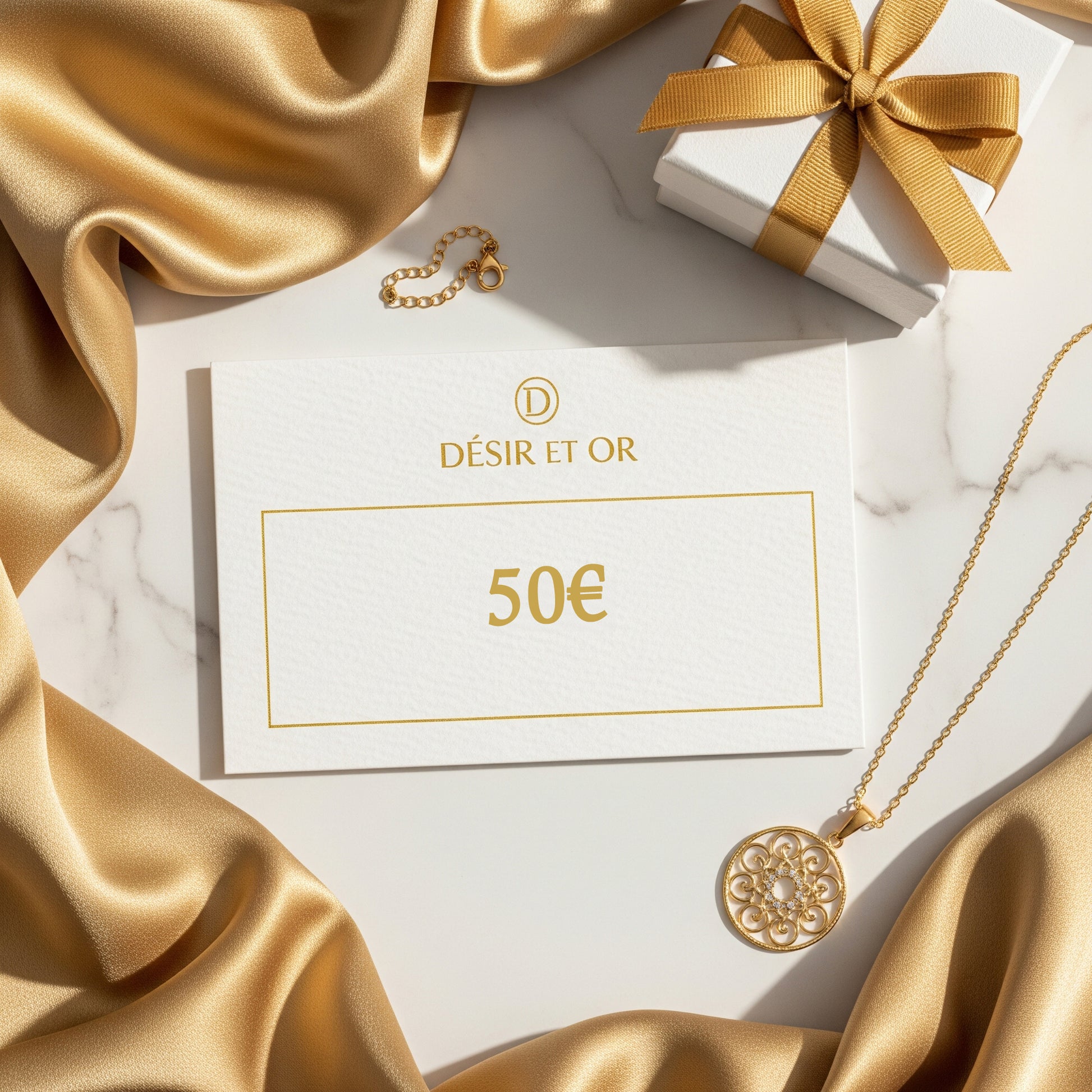 Carte cadeaux Désire & Or (50€)
